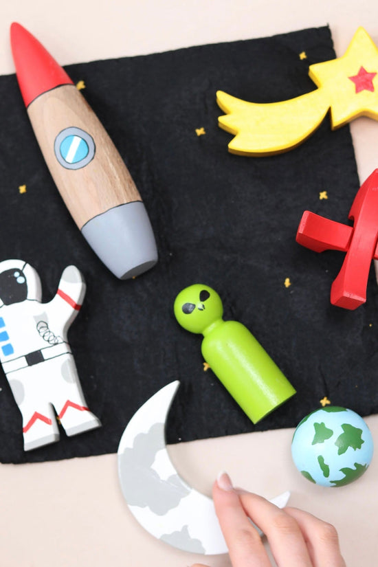 Handmade Pretend Space Role Play Set