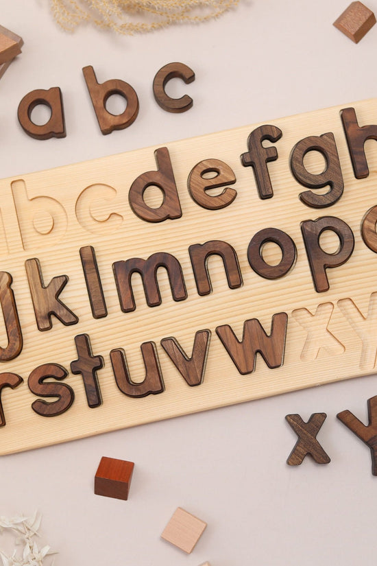 Alphabet Puzzle Board - Lower Case