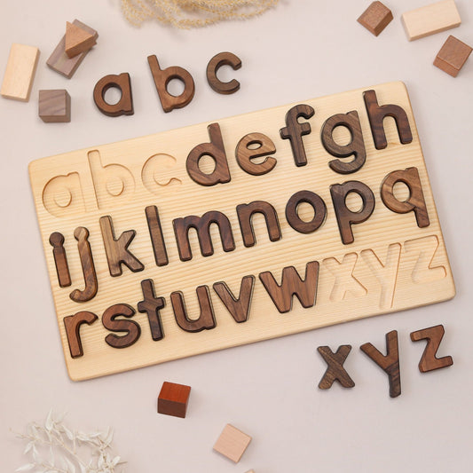 Alphabet Puzzle Board - Lower Case
