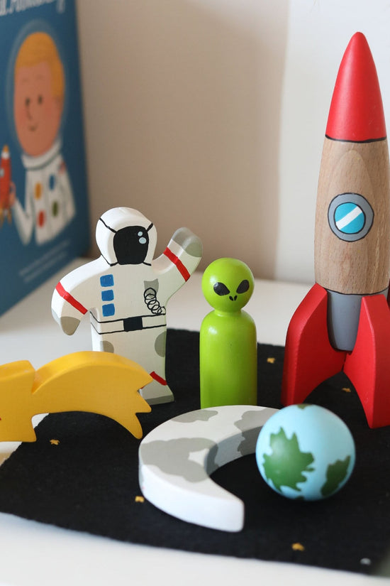 Handmade Pretend Space Role Play Set