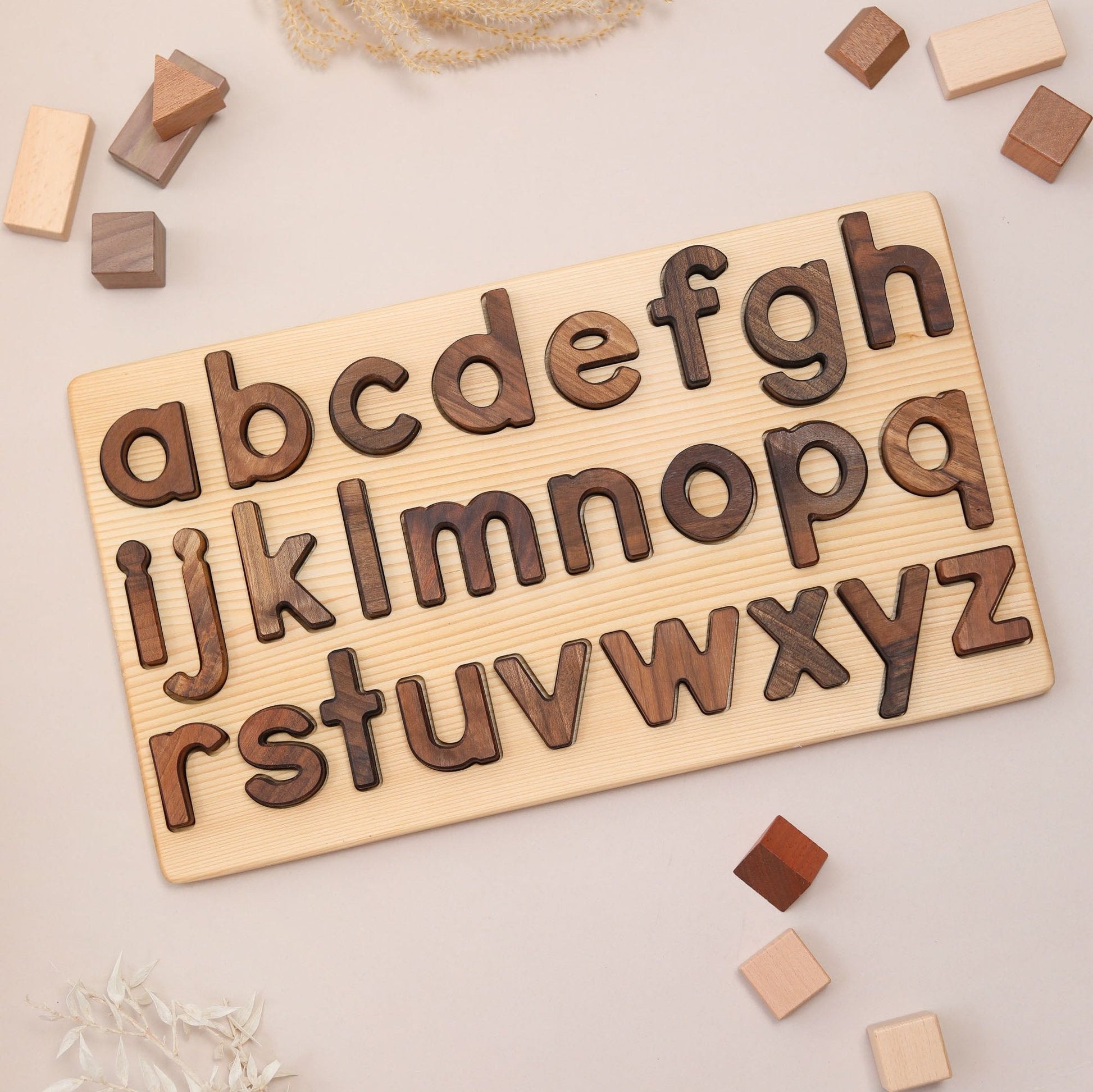 Alphabet Puzzle Board - Lower Case