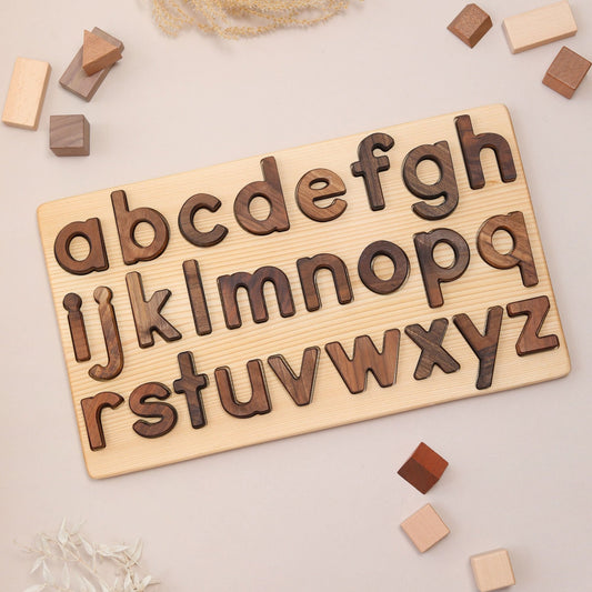 Alphabet Puzzle Board - Lower Case