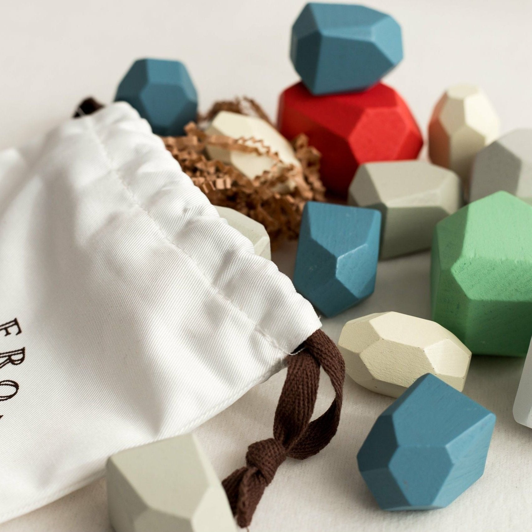 Wooden Stacking Stones