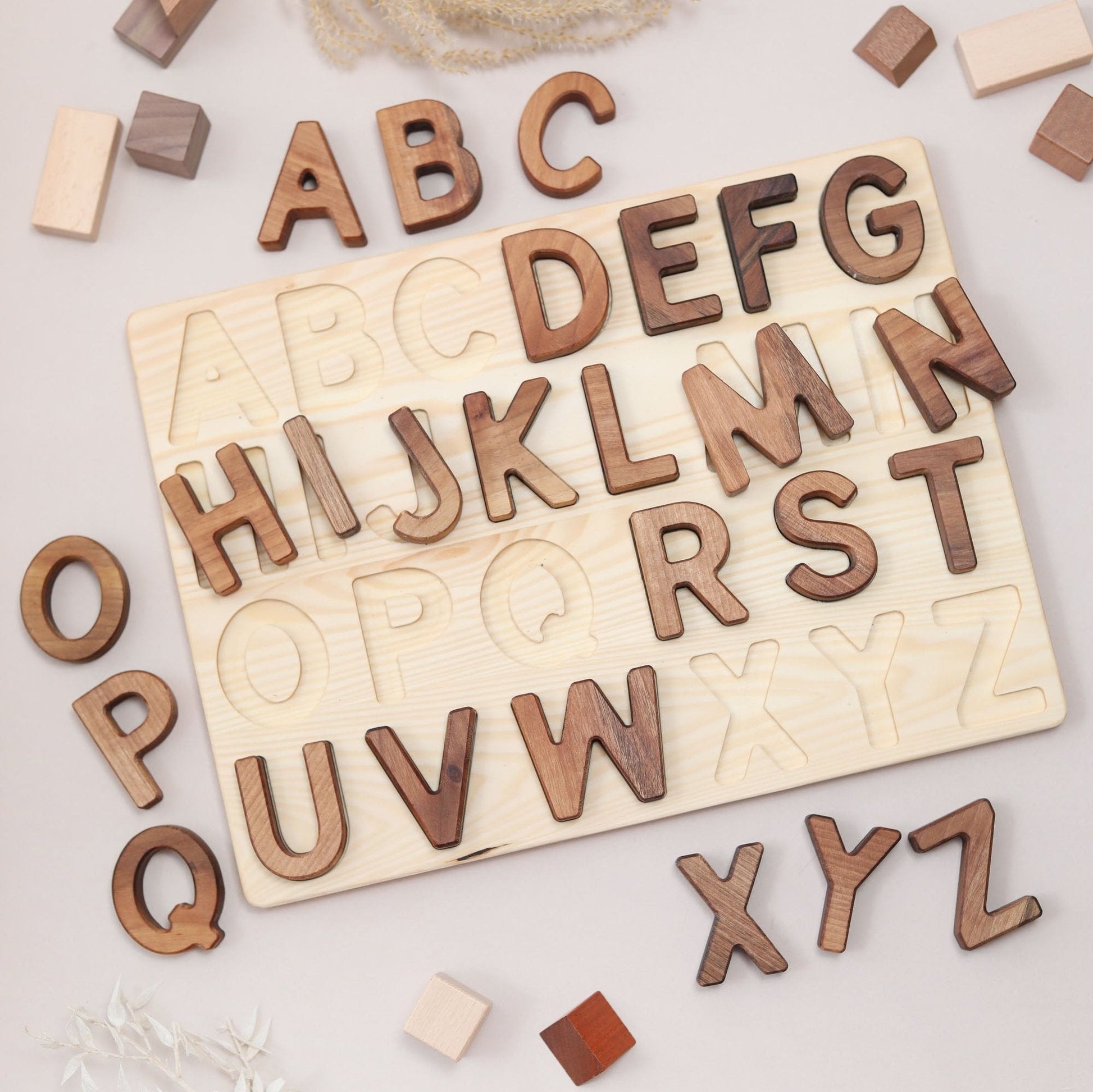 Alphabet Puzzle Board - Lower Case
