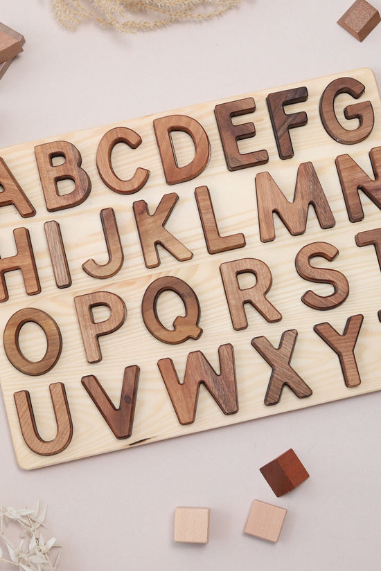 Alphabet Puzzle Board - Lower Case