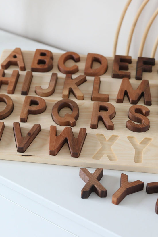 Alphabet Puzzle Board - Lower Case