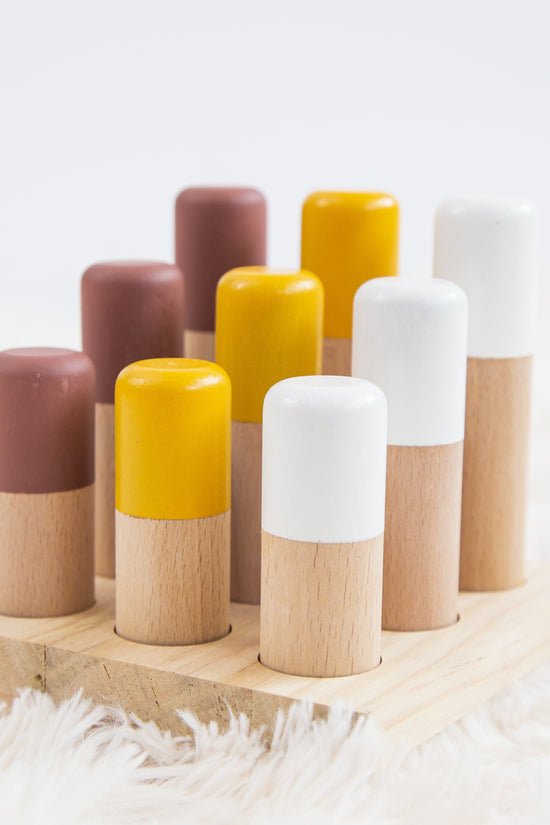 Perfectly Imperfect Forest Wooden Stacking Pyramid