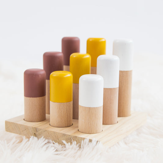 Perfectly Imperfect Forest Wooden Stacking Pyramid