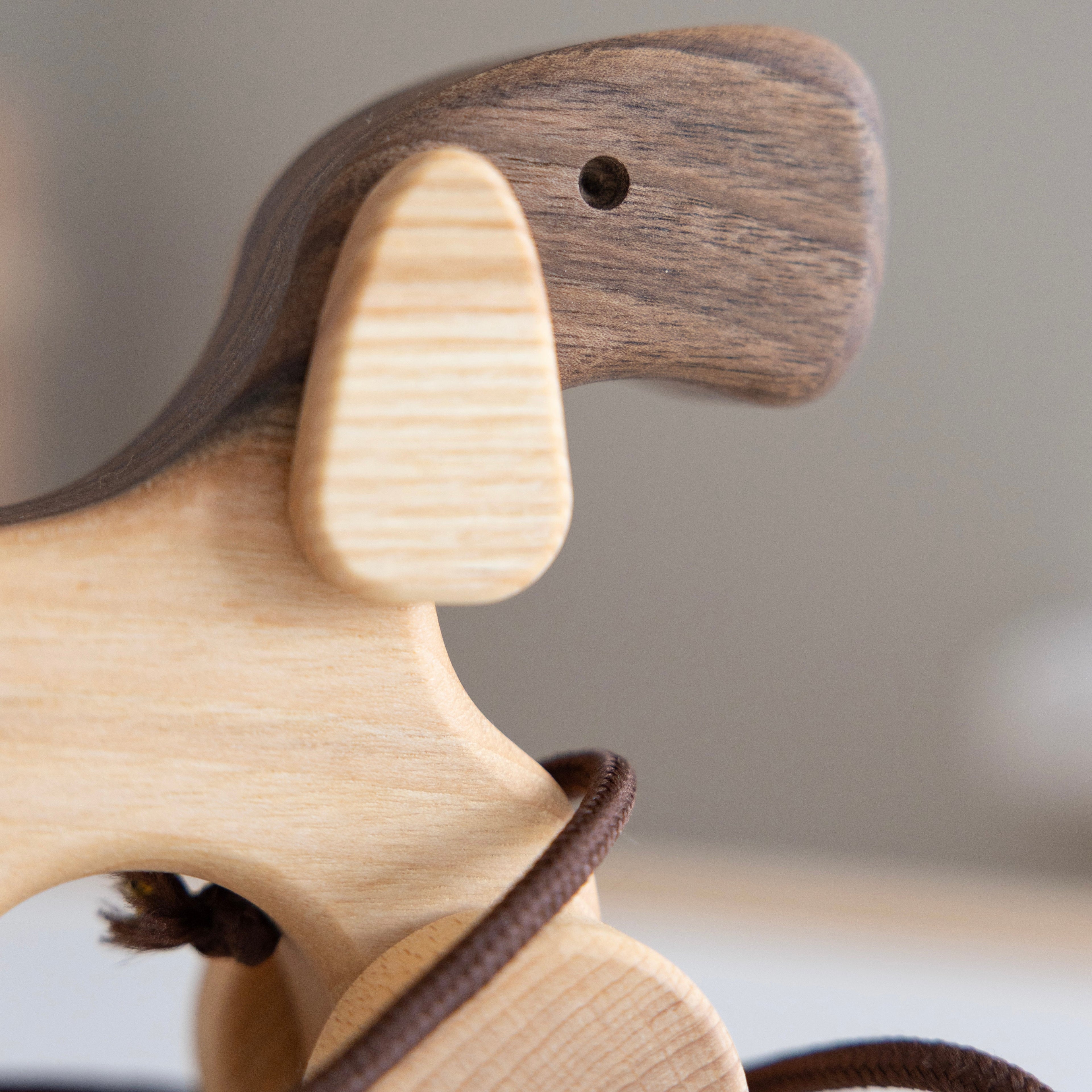 Wooden Pull Along Animal