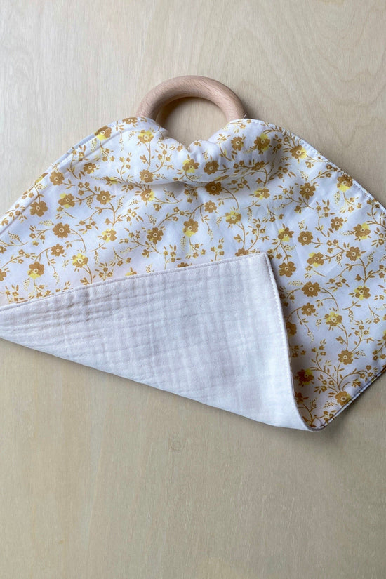 Baby Muslin Teether, Cotton Cuddle Cloth,
