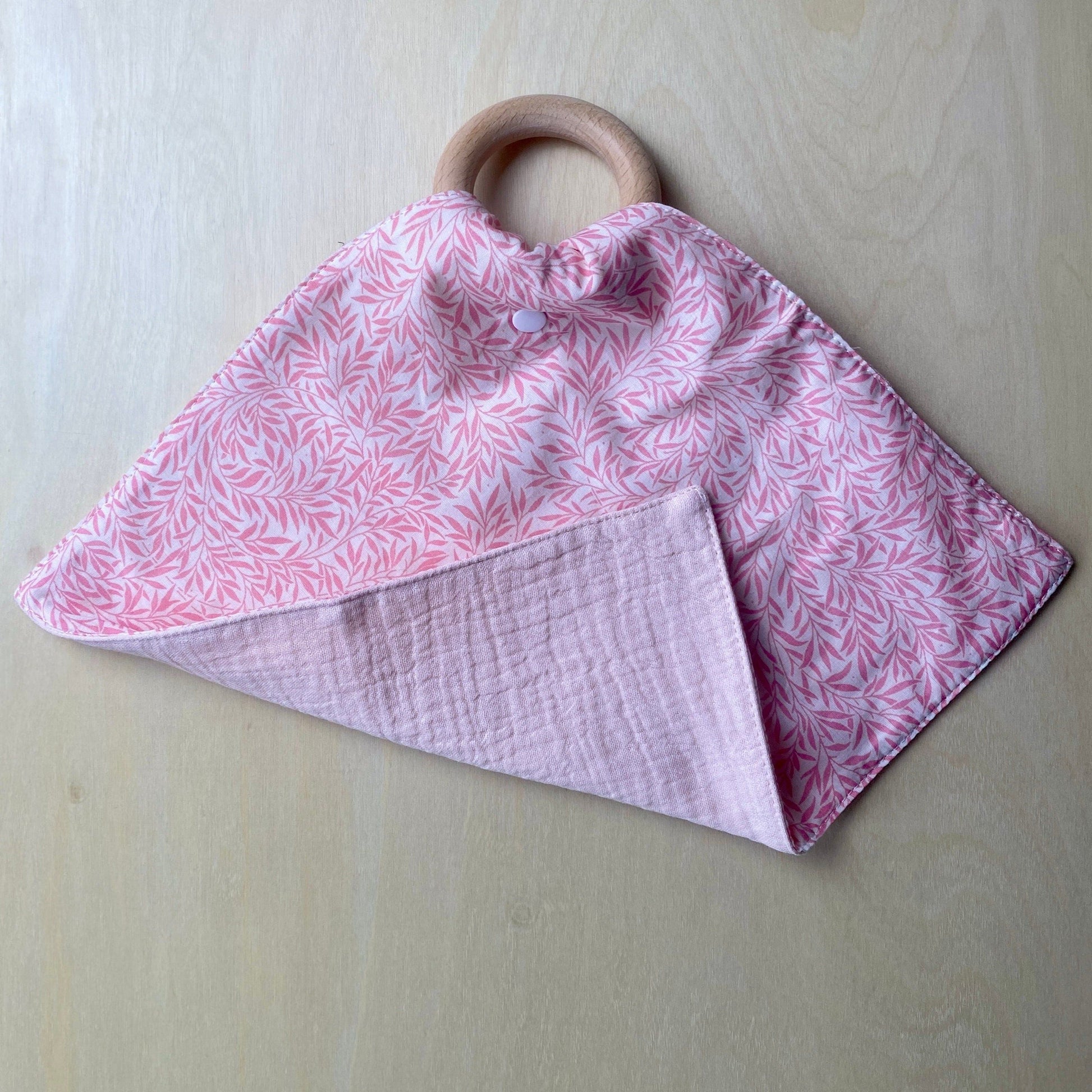 Baby Muslin Teether, Cotton Cuddle Cloth,