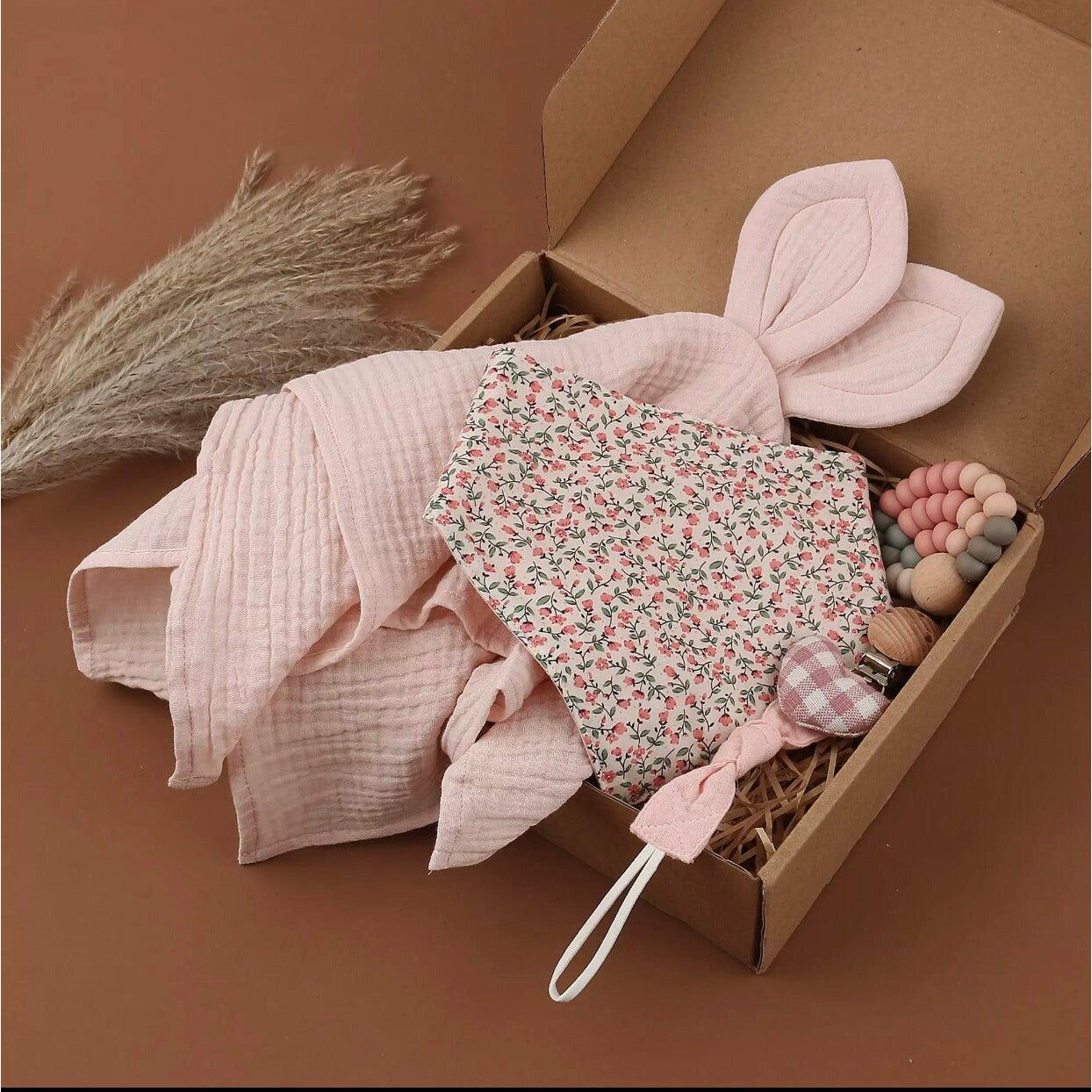 Baby Gift Set, 4 Piece New Born / Baby Shower Gift