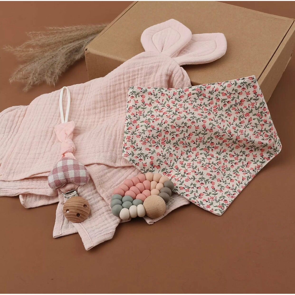Baby Gift Set, 4 Piece New Born / Baby Shower Gift