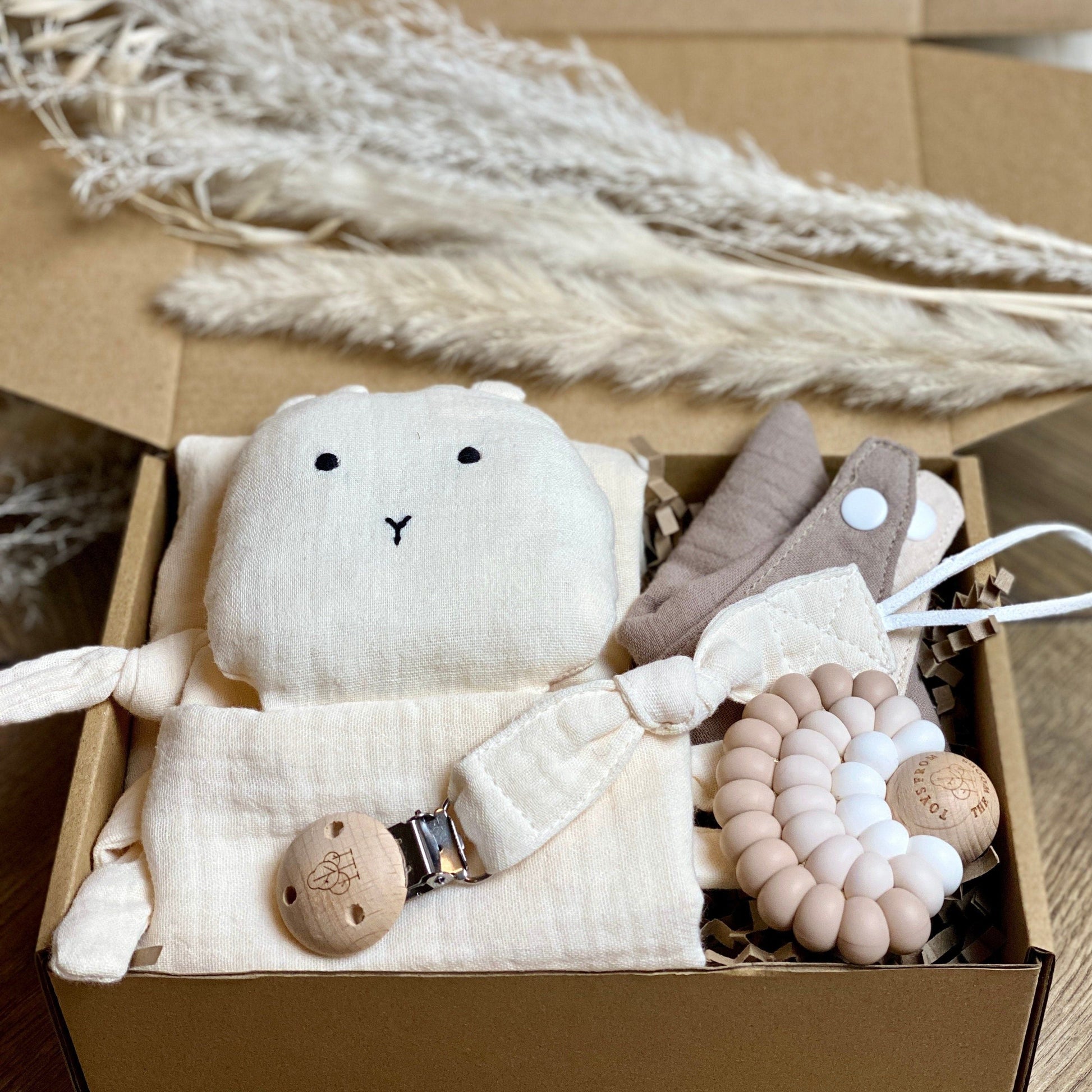 Baby Gift Set, 4 Piece New Born / Baby Shower Gift