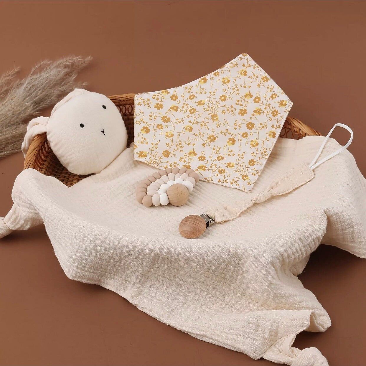Baby Gift Set, 4 Piece New Born / Baby Shower Gift