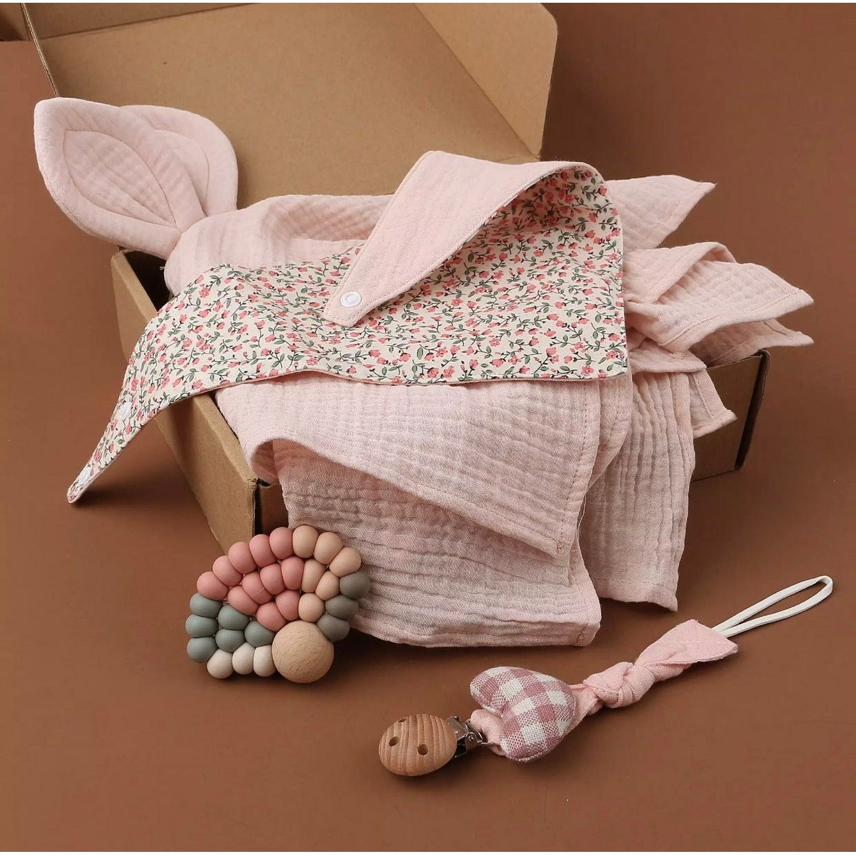 Baby Gift Set, 4 Piece New Born / Baby Shower Gift