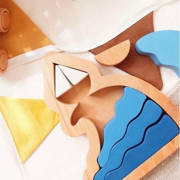 Waves and Boat Stacker