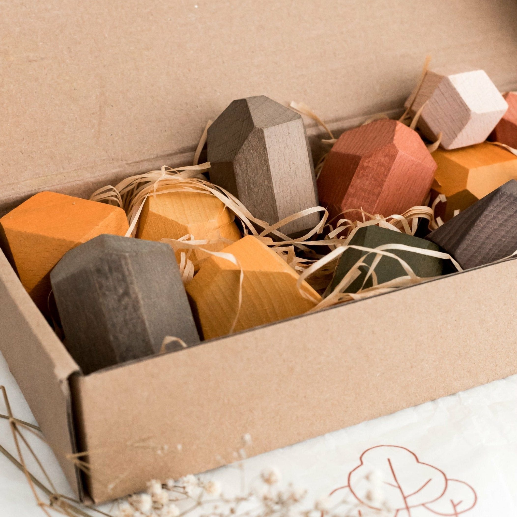 Wooden Stacking Stones