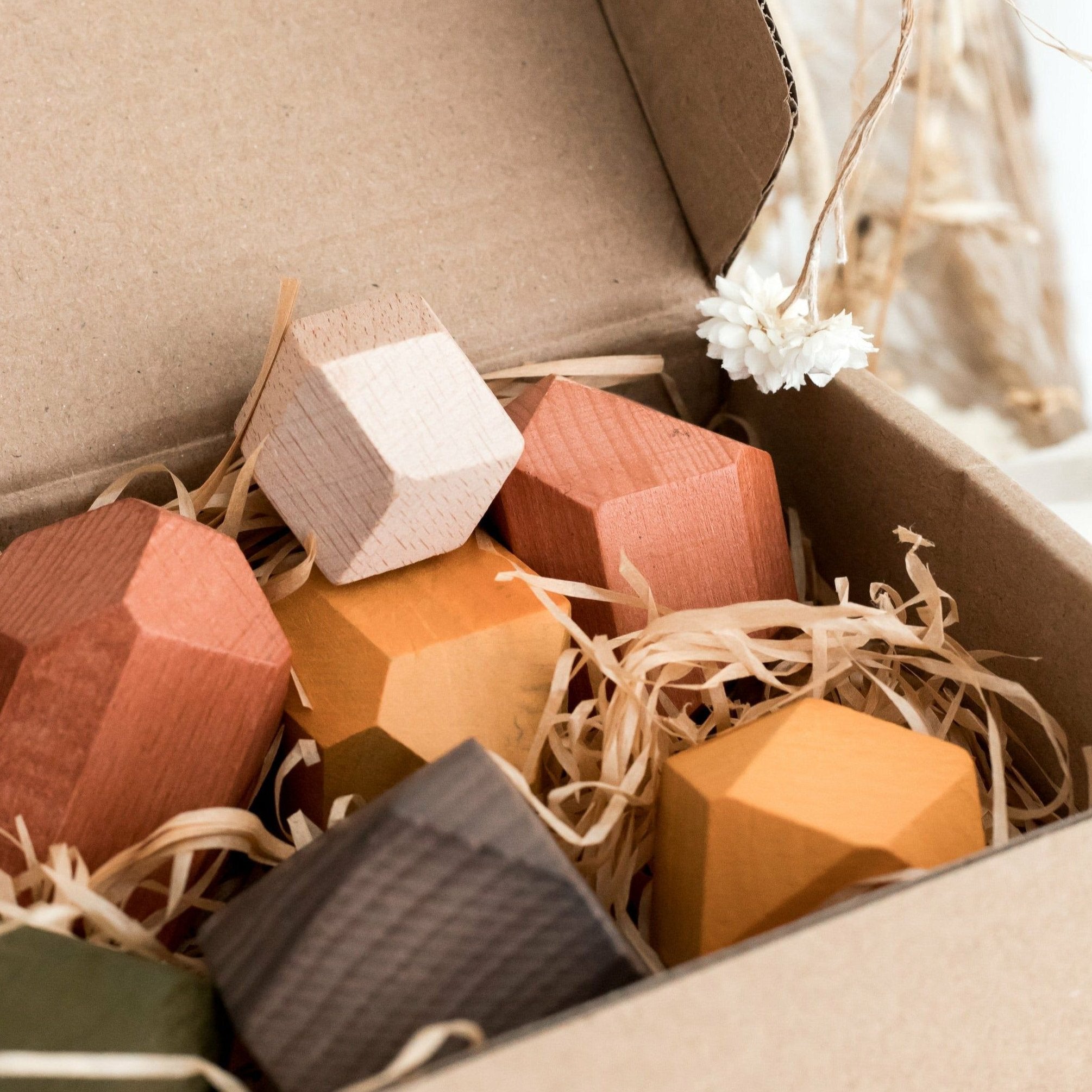 Wooden Stacking Stones